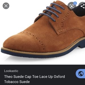Like New Size 9 Joseph Abboud Theo Suede Cap Toe